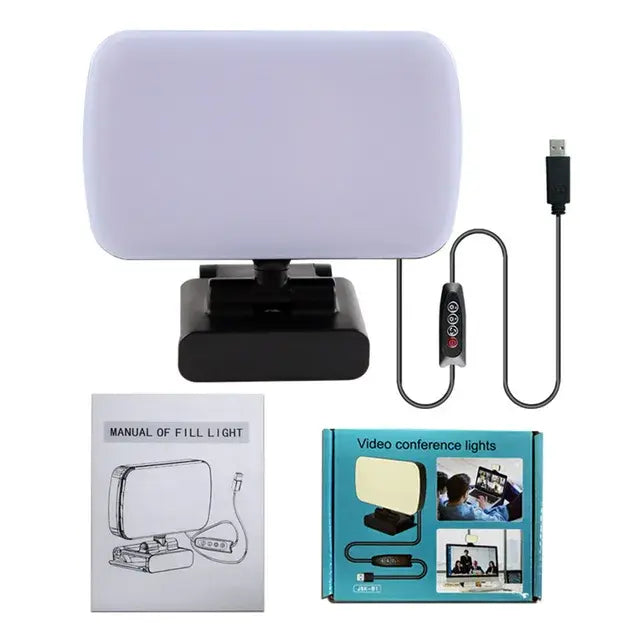JP Photography Lighting Kit Fill Light for Studio Lights Selfie w/ Clip
