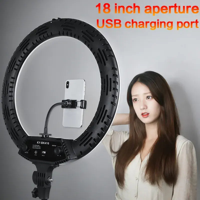 The Illuminator -18 inch LED Ring Light 3200-5600K without Tripod