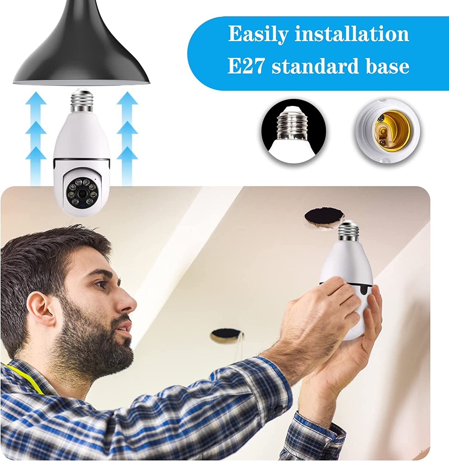 Zyon Panorama™ -Night Vision Security Camera