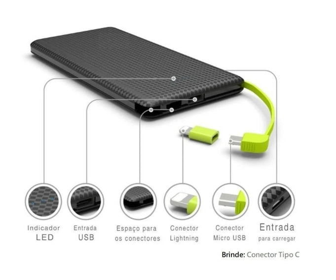 Lexy-Power Bank 10000 mAh Portable Charger