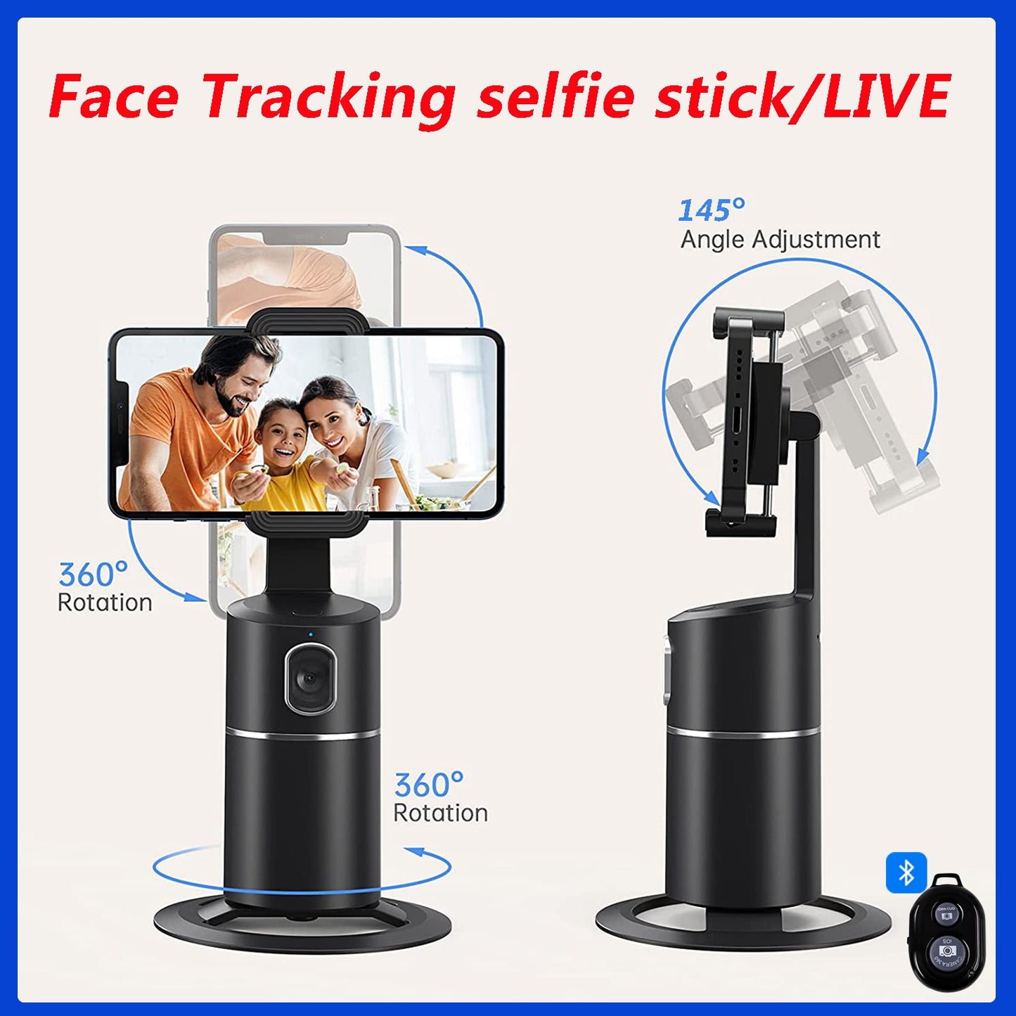 SPINX360-Face Tracking Rotation Phone Gimbal