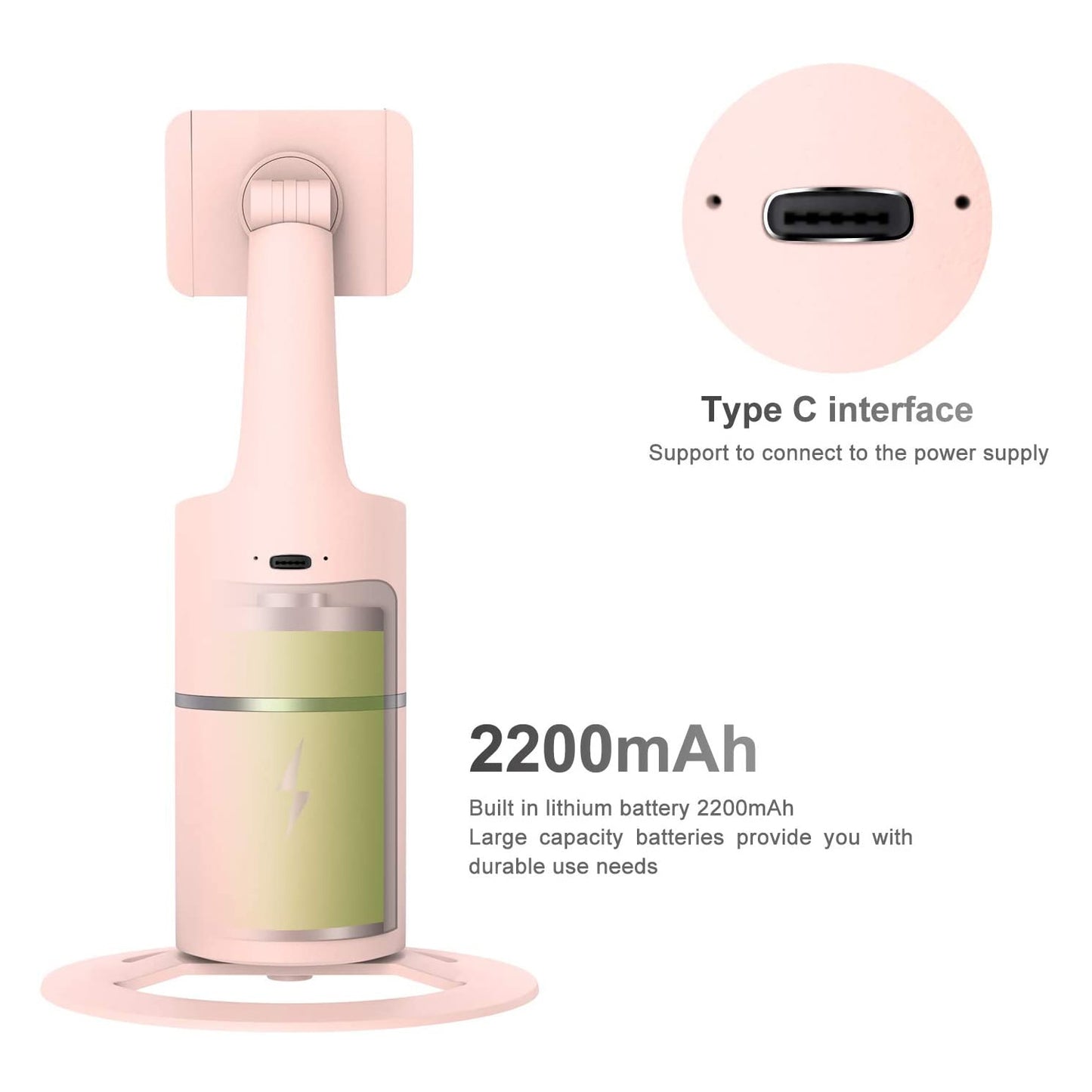 SPINX360-Face Tracking Rotation Phone Gimbal