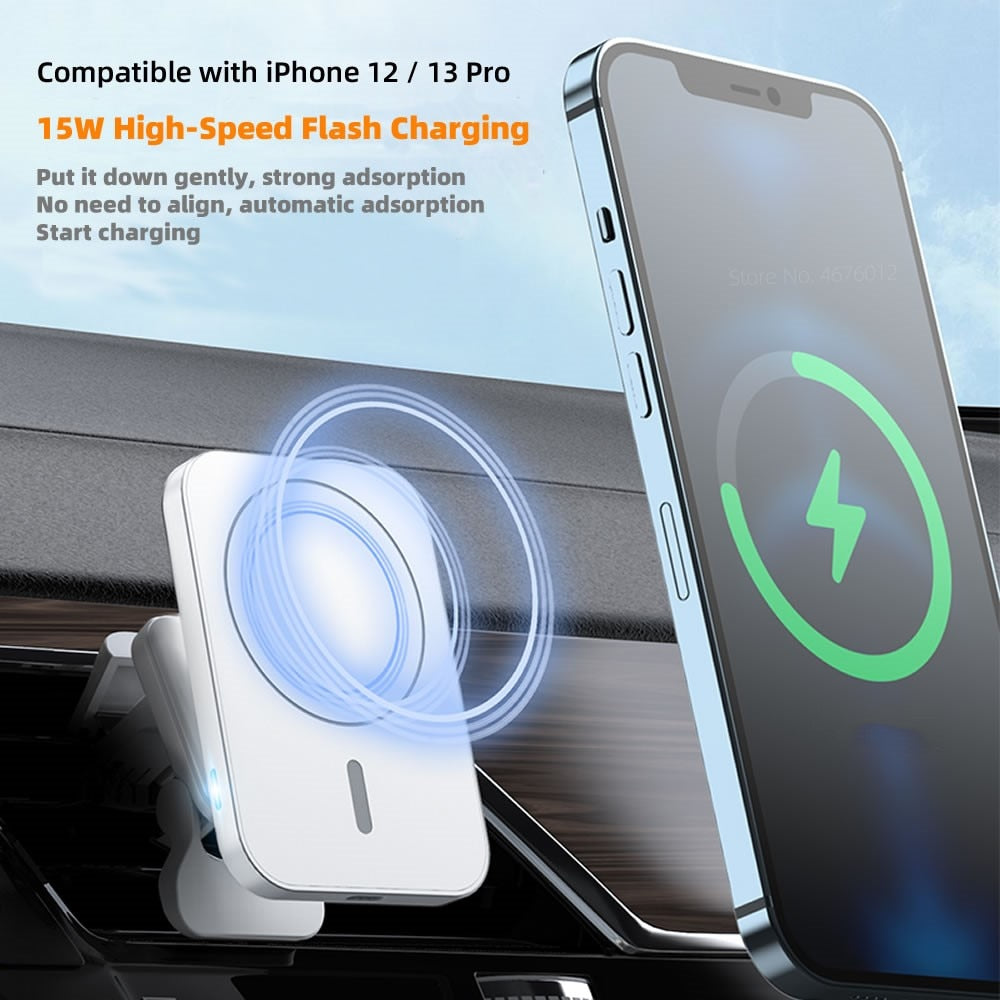 JP2G-Car Wireless Charger for iPhone 12 13 Series