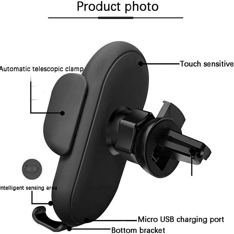 SmartCharge Car Mount-The Ultimate Wireless Car Charging Solution for Your Phone