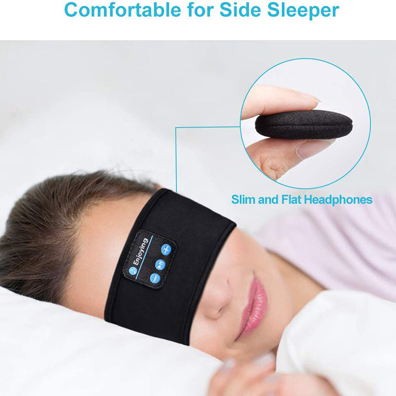 Snooze Bluetooth Headphones Soft Elastic Eye Mask