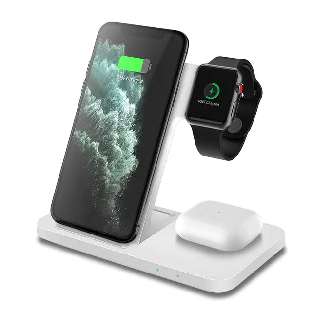 Zeno-15W Qi Fast Charging Dock Station