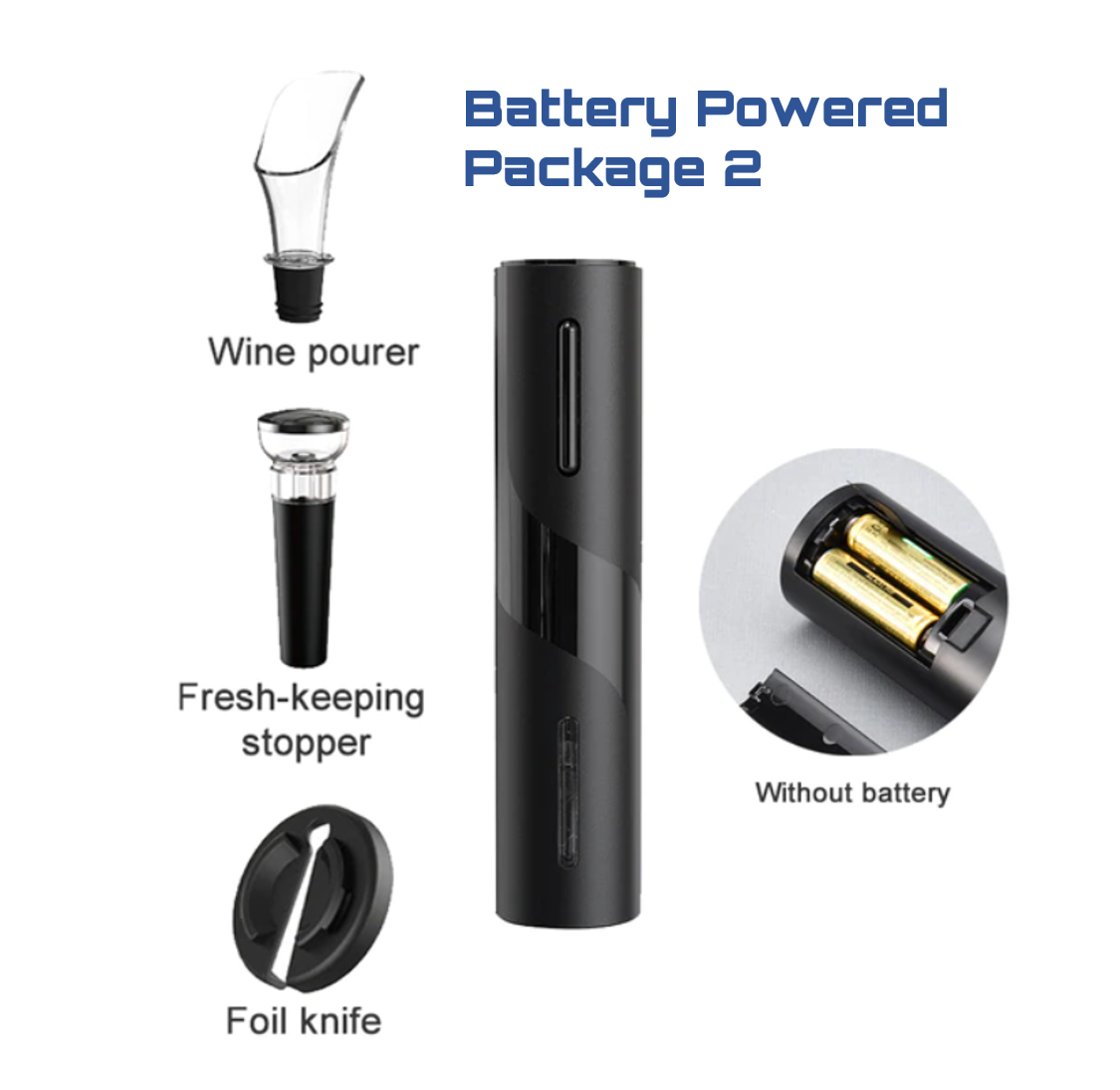 NEOHEXA™ Rechargeable Electric Wine Bottle Opener