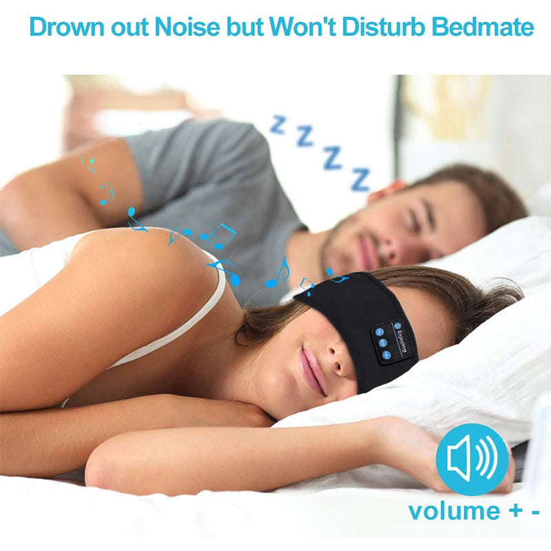 Snooze Bluetooth Headphones Soft Elastic Eye Mask