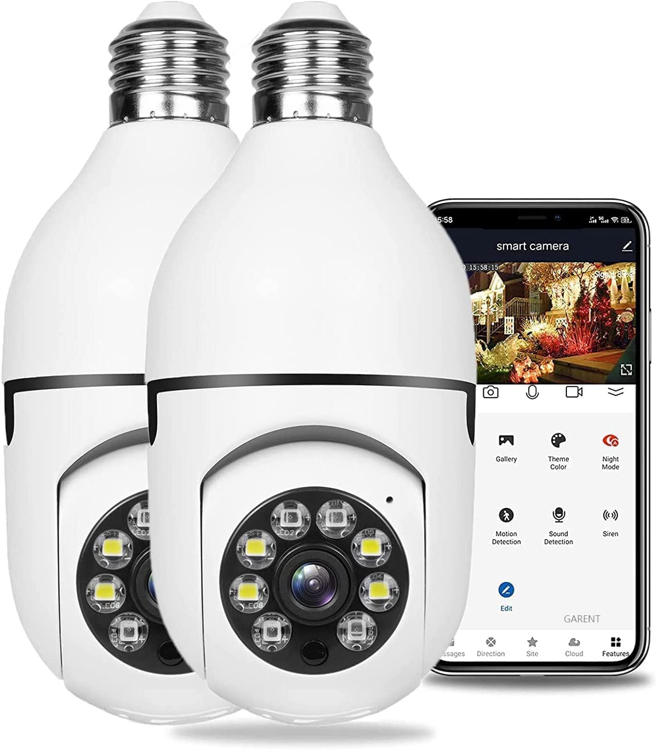 Zyon Panorama™ -Night Vision Security Camera