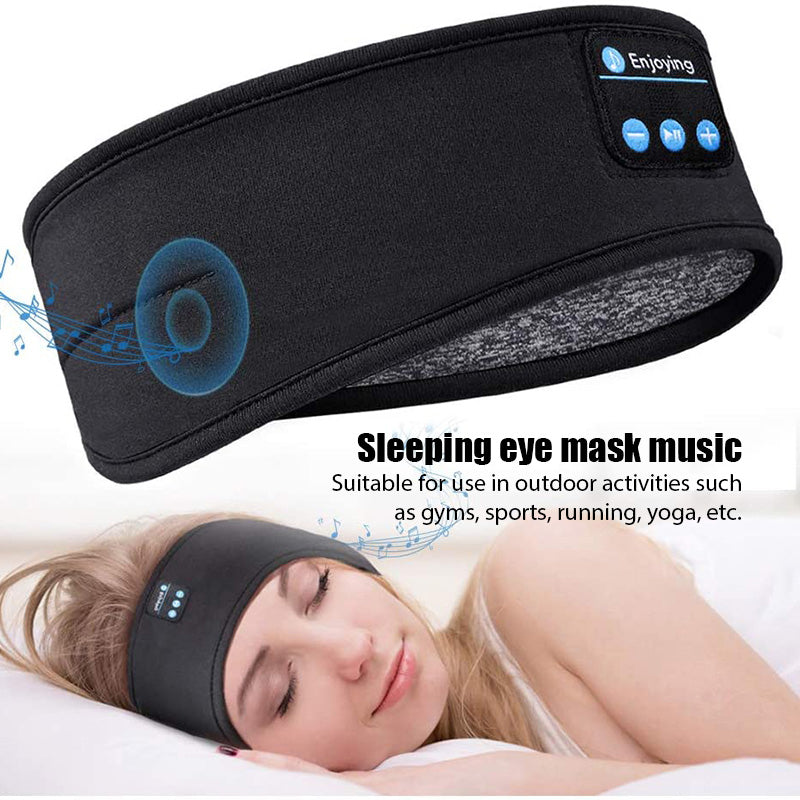 Snooze Bluetooth Headphones Soft Elastic Eye Mask