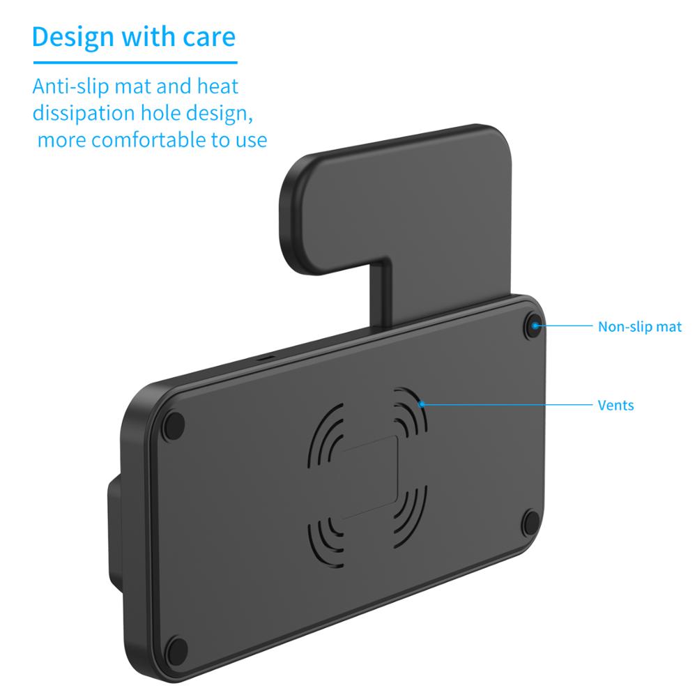 Zeno-15W Qi Fast Charging Dock Station