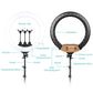 Illuminator Pro Volume ll-22" LED Light Rings 3200-6500K for Photo Studio Shooting with Tripod