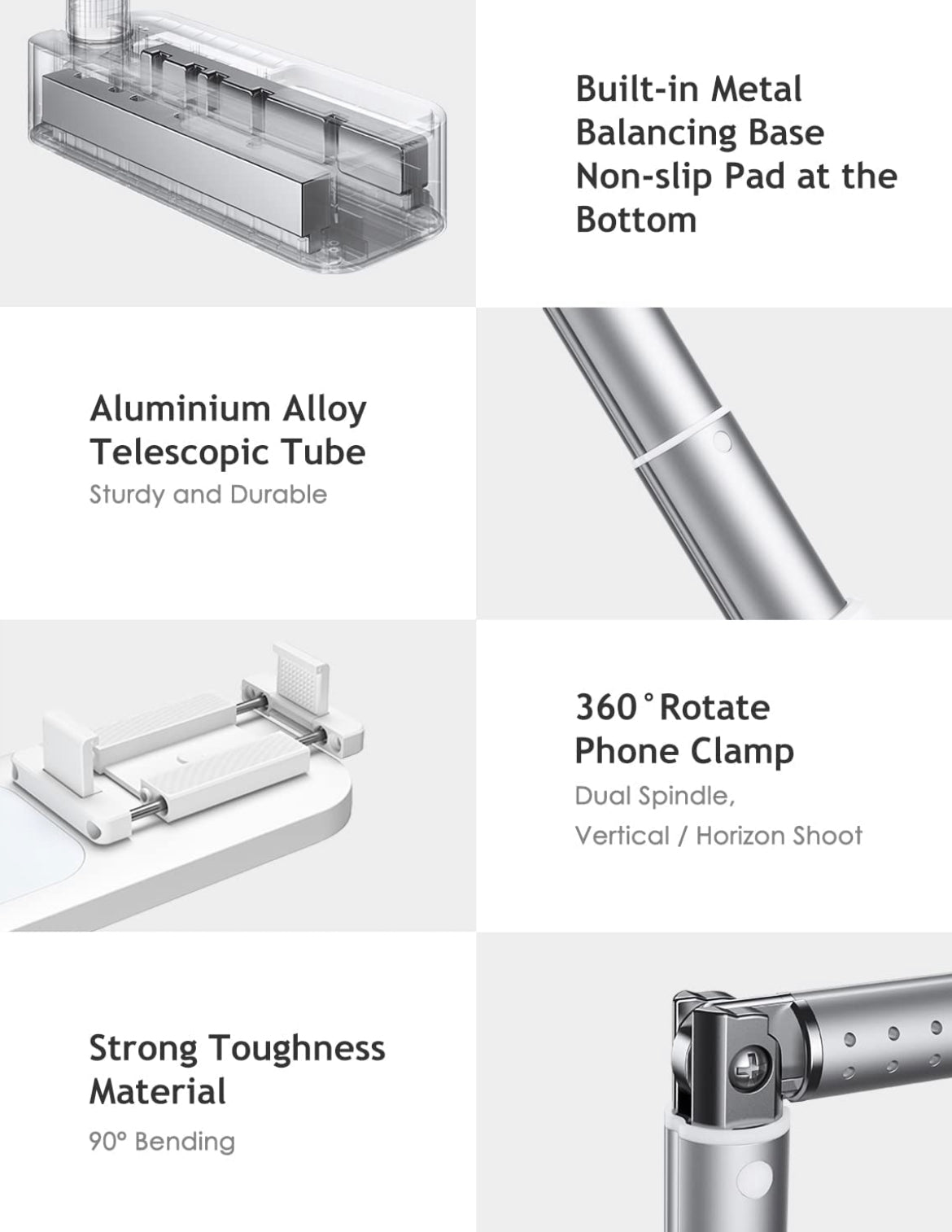 IlluminatePro: The Phone Stand with Adjustable Brightness and Multiple Angles