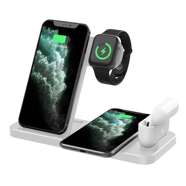 Zeno-15W Qi Fast Charging Dock Station